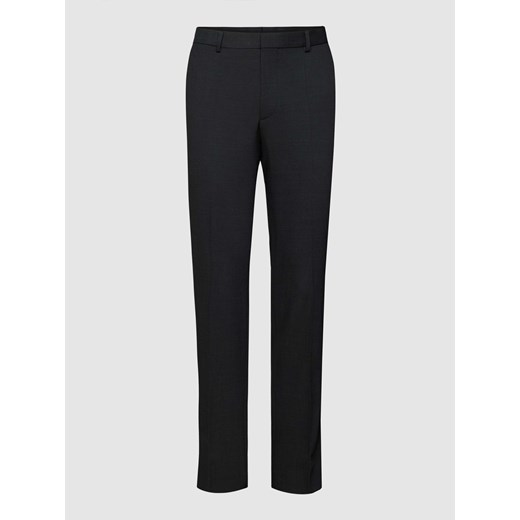 Spodnie do garnituru o kroju slim fit z dodatkiem żywej wełny model ‘Hesten’ ze sklepu Peek&Cloppenburg  w kategorii Spodnie męskie - zdjęcie 168299137