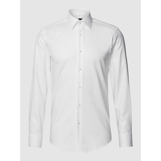 Koszula biznesowa o kroju slim fit z dodatkiem streczu ze sklepu Peek&Cloppenburg  w kategorii Koszule męskie - zdjęcie 168299427