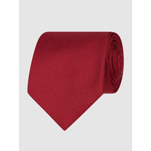 Krawat z czystego jedwabiu (8 cm) ze sklepu Peek&Cloppenburg  w kategorii Krawaty - zdjęcie 168299807
