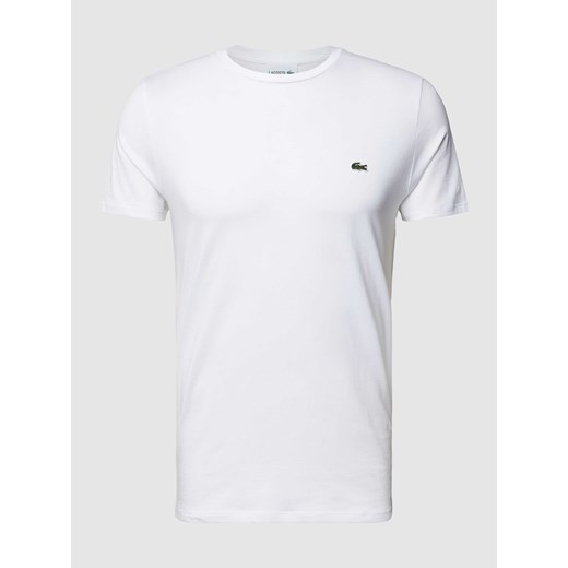 T-shirt w jednolitym kolorze model ‘Supima’ Lacoste XXL Peek&Cloppenburg 