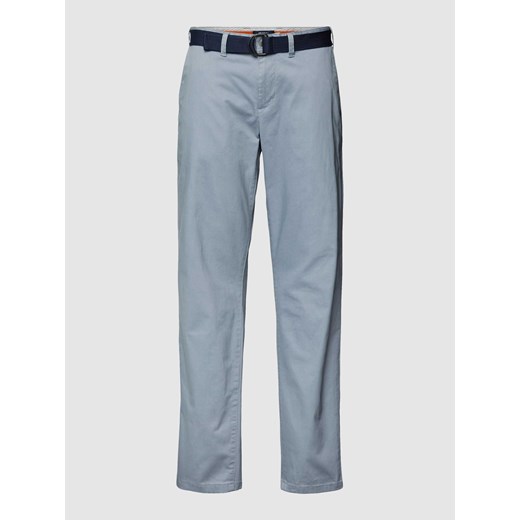 Spodnie materiałowe z wpuszczanymi kieszeniami w stylu francuskim ze sklepu Peek&Cloppenburg  w kategorii Spodnie męskie - zdjęcie 168299896