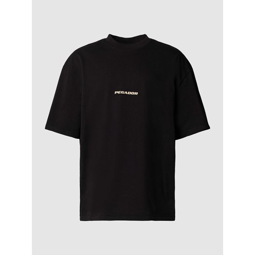T-shirt o kroju oversized z okrągłym dekoltem model ‘Colne Logo’ Pegador XL Peek&Cloppenburg 