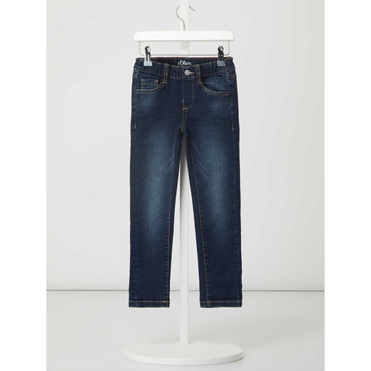 Jeansy o kroju Skinny Fit z dodatkiem streczu ze sklepu Peek&Cloppenburg  w kategorii Spodnie chłopięce - zdjęcie 168301258