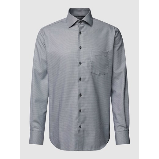 Koszula biznesowa o kroju Modern Fit z kołnierzykiem typu kent ze sklepu Peek&Cloppenburg  w kategorii Koszule męskie - zdjęcie 168301355