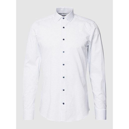 Koszula biznesowa o kroju regular fit z wzorem na całej powierzchni model ‘Modern’ ze sklepu Peek&Cloppenburg  w kategorii Koszule męskie - zdjęcie 168301467