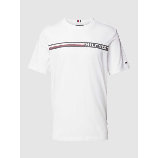 T-shirt z nadrukiem z logo ze sklepu Peek&Cloppenburg  w kategorii T-shirty męskie - zdjęcie 168301736