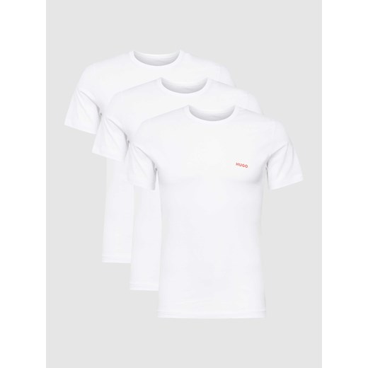 T-shirt z nadrukiem z logo w zestawie 3 szt. ze sklepu Peek&Cloppenburg  w kategorii T-shirty męskie - zdjęcie 168301759
