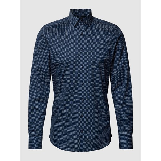 Koszula biznesowa o kroju regular fit z wzorem na całej powierzchni model ‘Modern’ ze sklepu Peek&Cloppenburg  w kategorii Koszule męskie - zdjęcie 168301817