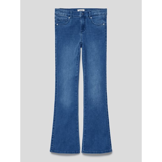Jeansy o rozkloszowanym kroju z 5 kieszeniami model ‘KONROYAL’ ze sklepu Peek&Cloppenburg  w kategorii Spodnie dziewczęce - zdjęcie 168301966