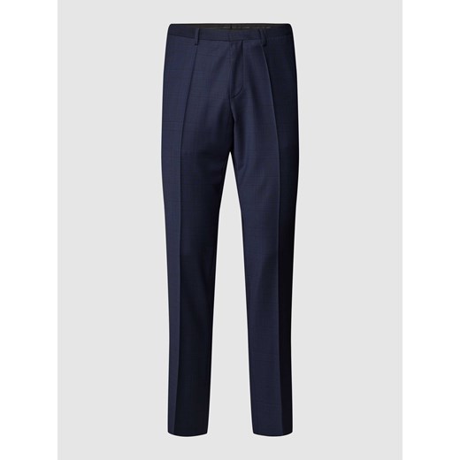 Spodnie do garnituru o kroju slim fit z wzorem w kratę ze sklepu Peek&Cloppenburg  w kategorii Spodnie męskie - zdjęcie 168301979