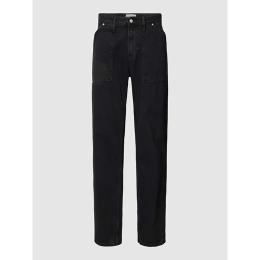 Jeansy o kroju straight fit z bocznymi,wpuszczanymi kieszeniami ze sklepu Peek&Cloppenburg  w kategorii Jeansy męskie - zdjęcie 168301988
