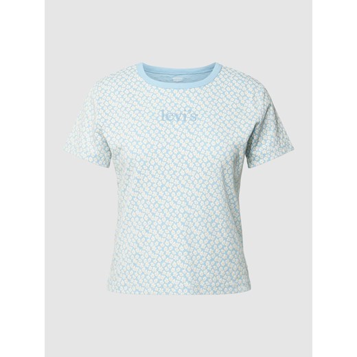 T-shirt z kwiatowym wzorem model ‘RICKIE’ XS Peek&Cloppenburg  promocyjna cena