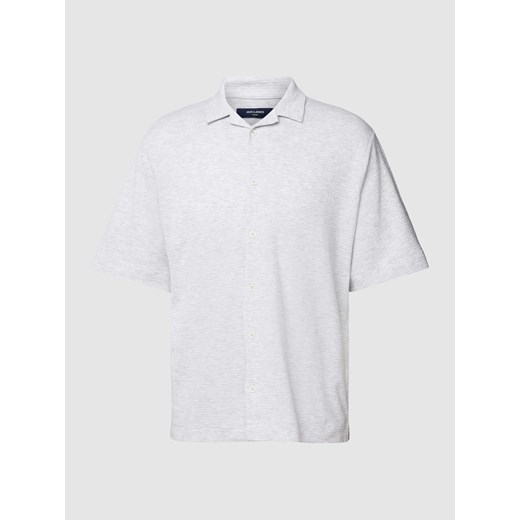 Koszula casualowa z listwą guzikową model ‘EZRA’ ze sklepu Peek&Cloppenburg  w kategorii Koszule męskie - zdjęcie 168302247