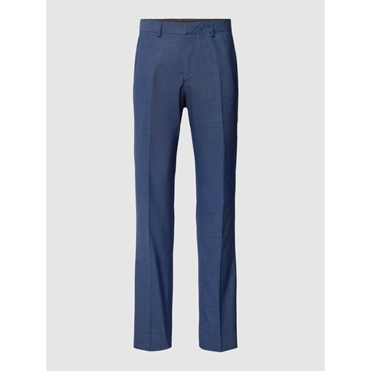 Spodnie do garnituru z efektem melanżu model ‘Pure’ ze sklepu Peek&Cloppenburg  w kategorii Spodnie męskie - zdjęcie 168302566