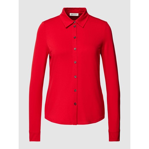 Bluzka w jednolitym kolorze ze sklepu Peek&Cloppenburg  w kategorii Koszule damskie - zdjęcie 168303856