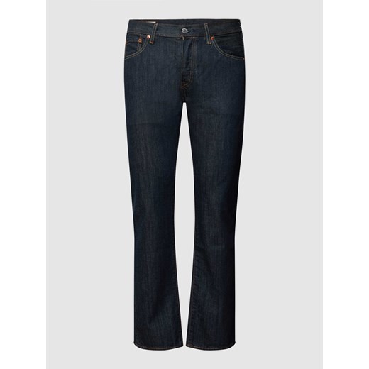 Jeansy o kroju straight fit z listwą guzikową ze sklepu Peek&Cloppenburg  w kategorii Jeansy męskie - zdjęcie 168304016