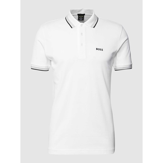 Koszulka polo o kroju regular fit z wyhaftowanym logo model ‘Paddy’ ze sklepu Peek&Cloppenburg  w kategorii T-shirty męskie - zdjęcie 168304156