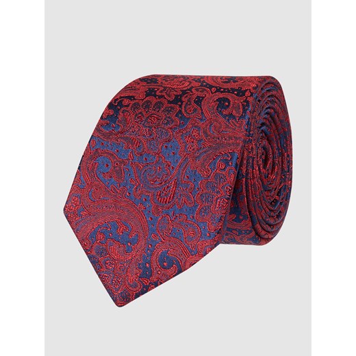 Krawat jedwabny ze wzorem paisley ze sklepu Peek&Cloppenburg  w kategorii Krawaty - zdjęcie 168304305