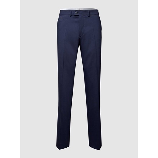 Spodnie o kroju regular fit z mieszanki żywej wełny z dodatkiem streczu model ‘Enrico’ ze sklepu Peek&Cloppenburg  w kategorii Spodnie męskie - zdjęcie 168304466