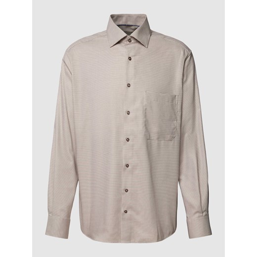 Koszula biznesowa o kroju comfort fit z kołnierzykiem typu kent ze sklepu Peek&Cloppenburg  w kategorii Koszule męskie - zdjęcie 168304566