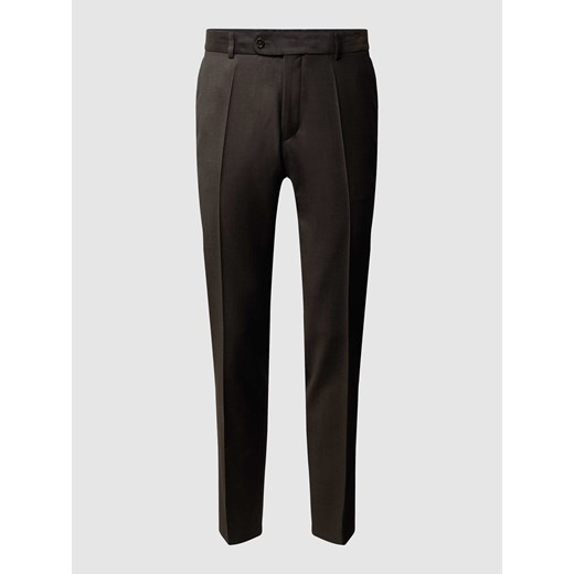Spodnie do garnituru o kroju modern fit z żywej wełny ze sklepu Peek&Cloppenburg  w kategorii Spodnie męskie - zdjęcie 168305437