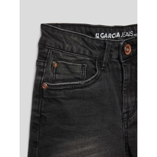 Szorty jeansowe z naszywką z logo Garcia 146 Peek&Cloppenburg 