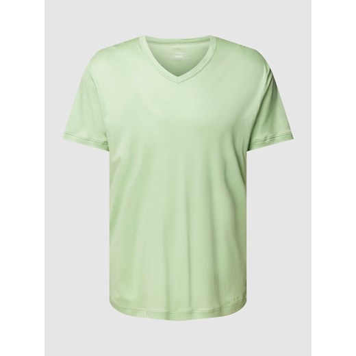 T-shirt z dekoltem w serek model ‘REMIX SLEEP’ Calida XL okazyjna cena Peek&Cloppenburg 