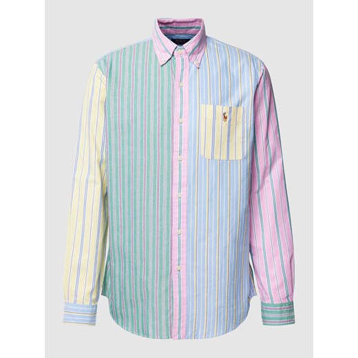 Koszula casualowa w stylu Colour Blocking Polo Ralph Lauren XXL promocja Peek&Cloppenburg 