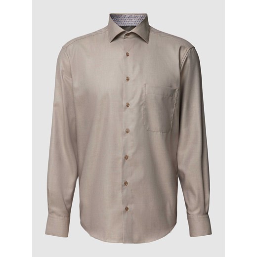 Koszula biznesowa o kroju comfort fit z kołnierzykiem typu kent ze sklepu Peek&Cloppenburg  w kategorii Koszule męskie - zdjęcie 168306067