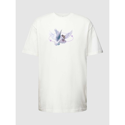 T-shirt z nadrukiem z motywem model ‘VIVE LE LIBERTÉ’ ze sklepu Peek&Cloppenburg  w kategorii T-shirty męskie - zdjęcie 168306825