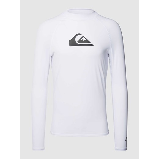 Bluzka z długim rękawem i detalami z logo ze sklepu Peek&Cloppenburg  w kategorii T-shirty męskie - zdjęcie 168307016