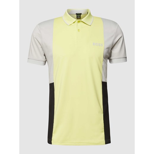 Koszulka polo w stylu Colour Blocking model ‘Paddytech’ ze sklepu Peek&Cloppenburg  w kategorii T-shirty męskie - zdjęcie 168307267