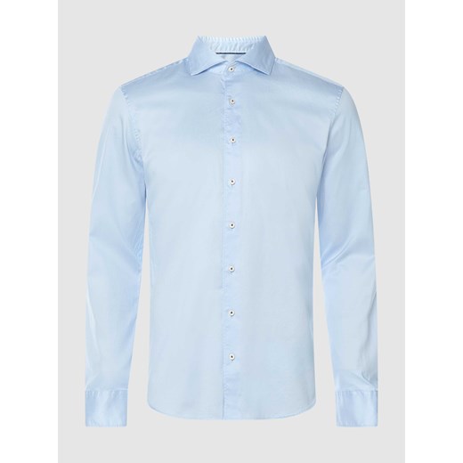 Koszula casualowa o kroju slim fit z diagonalu ze sklepu Peek&Cloppenburg  w kategorii Koszule męskie - zdjęcie 168309097