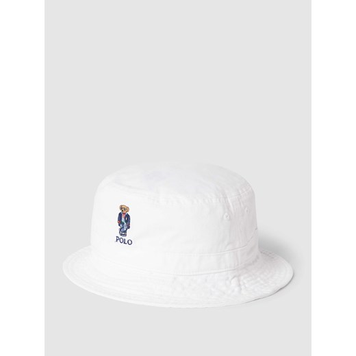 Czapka typu bucket hat z wyhaftowanym logo model ‘BEAR’ 116 wyprzedaż Peek&Cloppenburg 