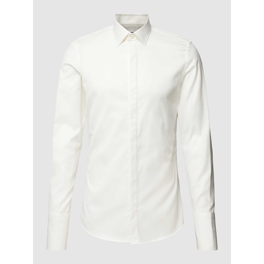 Koszula biznesowa o kroju Super Slim Fit z kołnierzykiem typu kent ze sklepu Peek&Cloppenburg  w kategorii Koszule męskie - zdjęcie 168309467