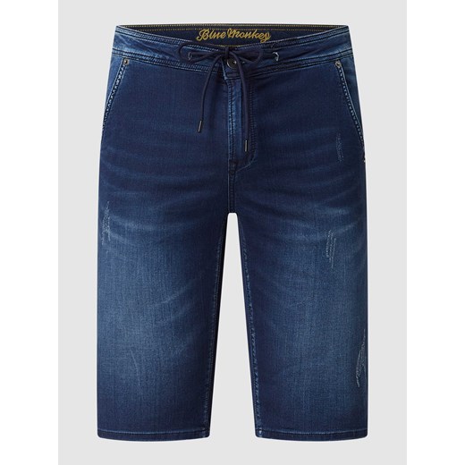 Szorty jeansowe z dodatkiem streczu model ‘Liam’ ze sklepu Peek&Cloppenburg  w kategorii Spodenki męskie - zdjęcie 168309529