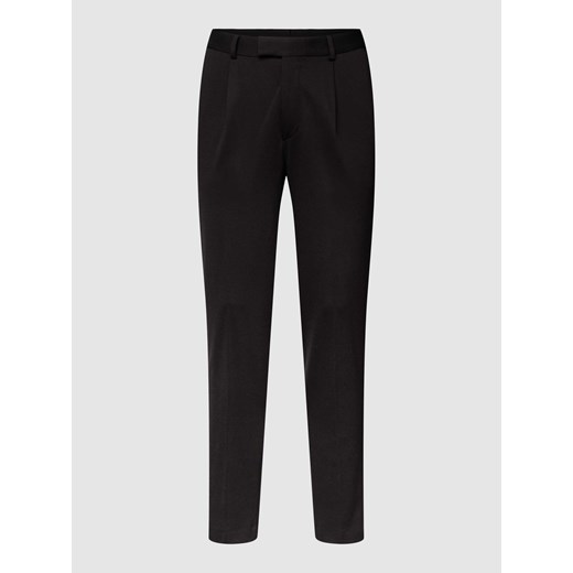 Spodnie z zakładkami w pasie ze sklepu Peek&Cloppenburg  w kategorii Spodnie męskie - zdjęcie 168310049