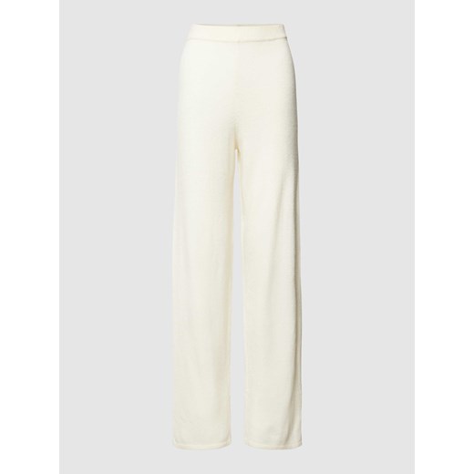 Spodnie materiałowe z rozkloszowaną nogawką model ‘PLUSH LOUNGE’ ze sklepu Peek&Cloppenburg  w kategorii Spodnie damskie - zdjęcie 168310218