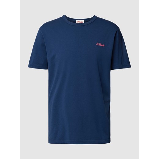 T-shirt z wyhaftowanym logo model ‘DOVER’ ze sklepu Peek&Cloppenburg  w kategorii T-shirty męskie - zdjęcie 168310326