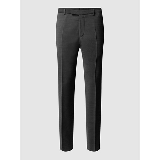 Spodnie do garnituru o kroju slim fit w kant ‘Flex Cross’ Strellson 52 Peek&Cloppenburg 
