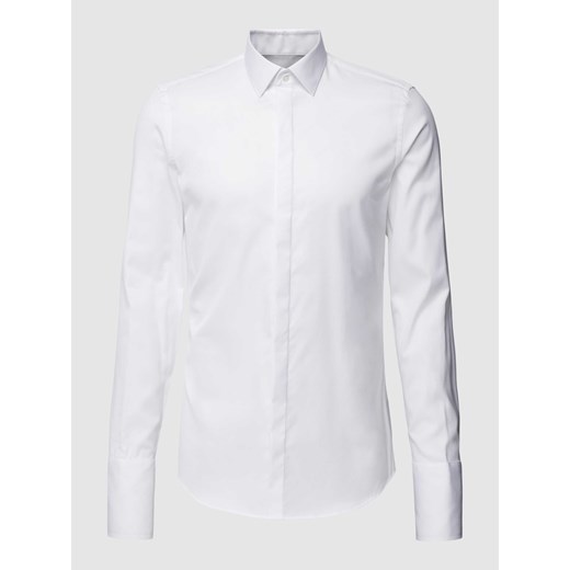 Koszula biznesowa o kroju Super Slim Fit z kołnierzykiem typu kent ze sklepu Peek&Cloppenburg  w kategorii Koszule męskie - zdjęcie 168310927