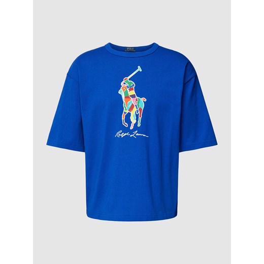 T-shirt z nadrukiem z logo ze sklepu Peek&Cloppenburg  w kategorii T-shirty męskie - zdjęcie 168312058