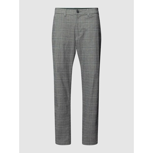 Spodnie materiałowe w szkocką kratę ze sklepu Peek&Cloppenburg  w kategorii Spodnie męskie - zdjęcie 168312445