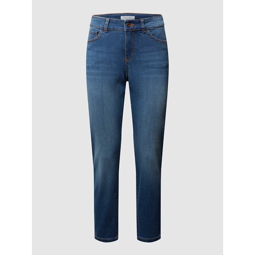 Jeansy w dekatyzowanym stylu o kroju skinny fit ze sklepu Peek&Cloppenburg  w kategorii Jeansy damskie - zdjęcie 168312539