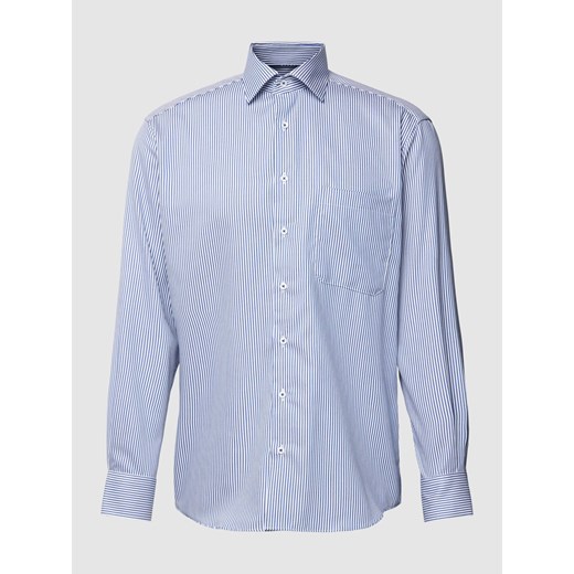 Koszula biznesowa o kroju Comfort Fit z wzorem w paski ze sklepu Peek&Cloppenburg  w kategorii Koszule męskie - zdjęcie 168312837