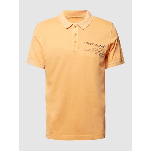 Koszulka polo z nadrukiem z logo ze sklepu Peek&Cloppenburg  w kategorii T-shirty męskie - zdjęcie 168313086
