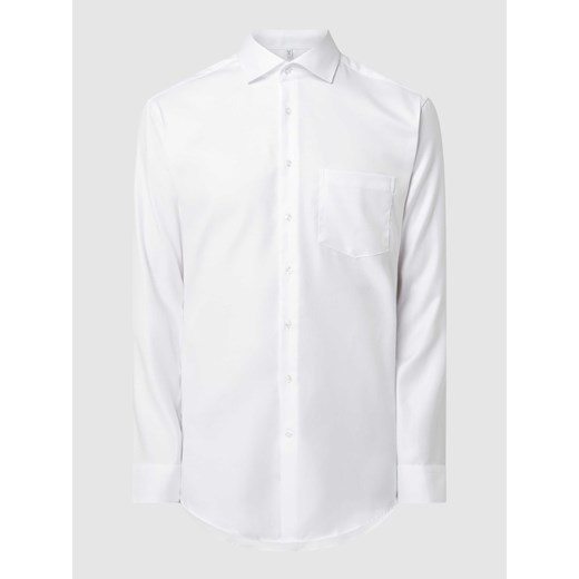 Koszula biznesowa o kroju regular fit z kieszenią na piersi ze sklepu Peek&Cloppenburg  w kategorii Koszule męskie - zdjęcie 168313767