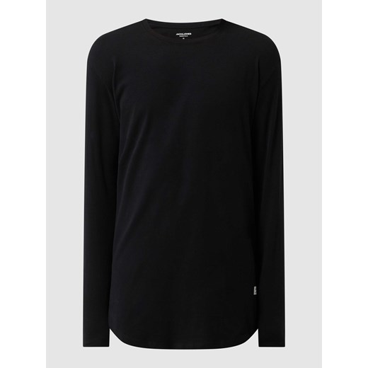 Bluzka z długim rękawem z bawełny ekologicznej model ‘Noa’ ze sklepu Peek&Cloppenburg  w kategorii T-shirty męskie - zdjęcie 168314549