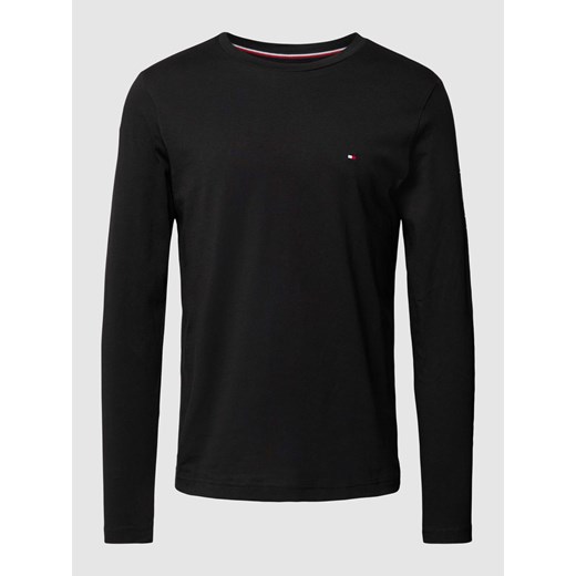 Bluzka z długim rękawem z wyhaftowanym logo ze sklepu Peek&Cloppenburg  w kategorii T-shirty męskie - zdjęcie 168314828