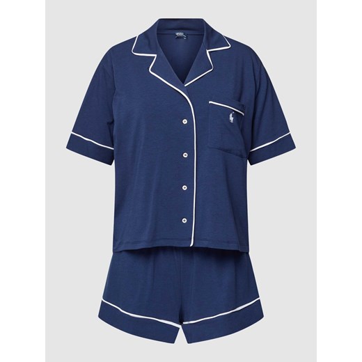 Piżama z wyhaftowanym logo ze sklepu Peek&Cloppenburg  w kategorii Piżamy damskie - zdjęcie 168314849